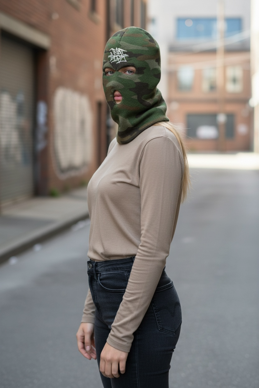 Camo Ski Mask