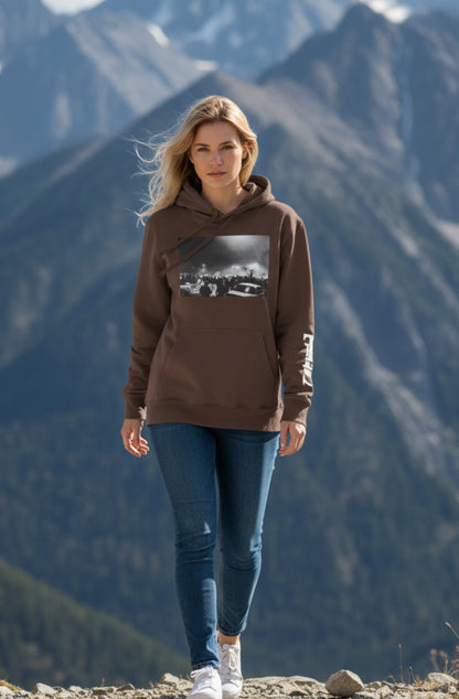 Chocolate Brown Culture Hoodie