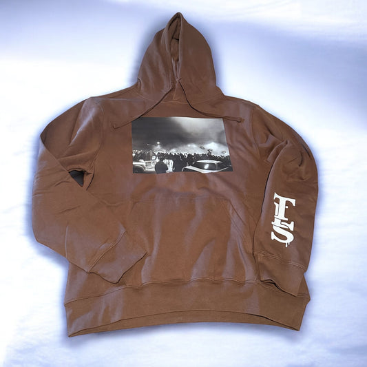 Chocolate Brown Culture Hoodie