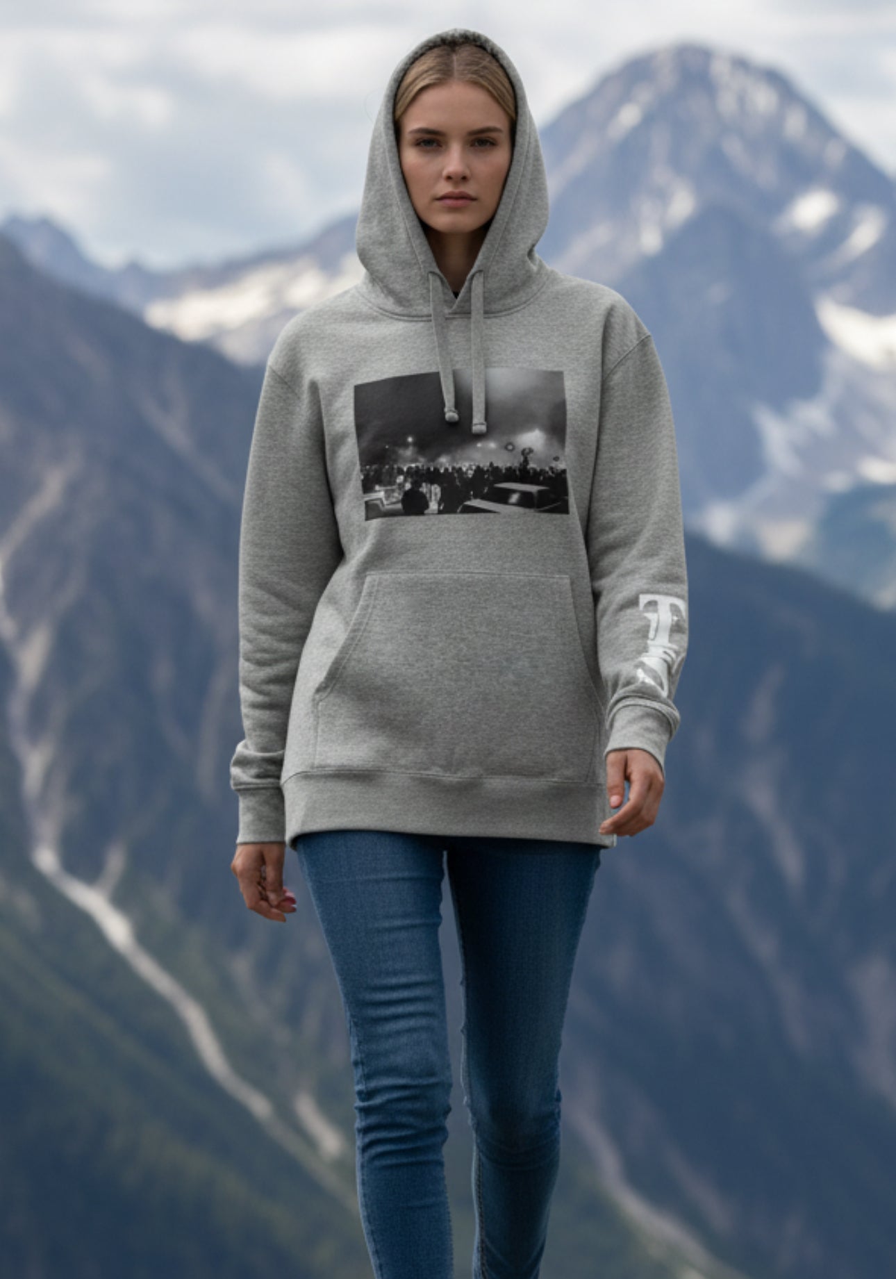 Light Grey Culture Hoodie